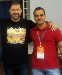 Foto com Bruno Souza (JavaMan) no TDC 2013